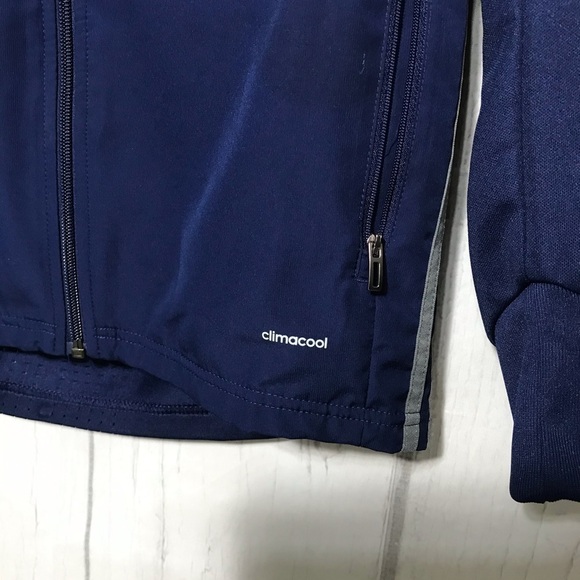 adidas Climacool Classic Stripe Track Jacket T126 - Picture 3 of 6